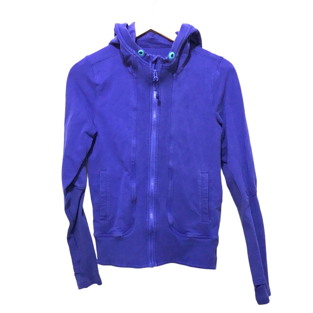 Lululemon Fun Times Jacket Bold Blue (indigo) - Size 6